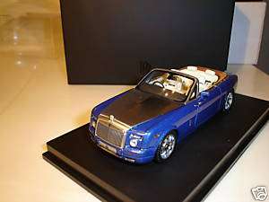 Minichamps Rolls Royce Phantom Drophead Blue/Silver  