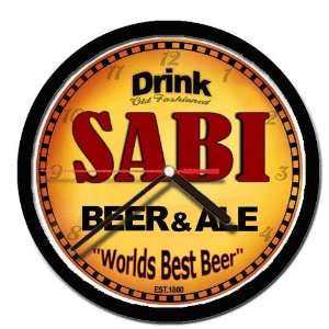  SABI beer and ale cerveza wall clock 