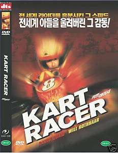 KART RIDER DVD Go Kart Racing Racer Quaid Rothhaar Cart  