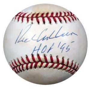  Richie Ashburn Autographed Ball   NL HOF 95 PSA DNA 