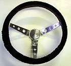 Semi/Truck Lace On Steering Wheel Cover 20 to 22 Black or Gray Lace 