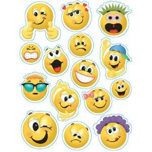  21 Pack EUREKA EMOTICONS 12 X 17 WINDOW CLINGS Everything 