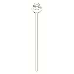  Delta RP38362PB Polished Brass Lift Rod with Finial for 3567 