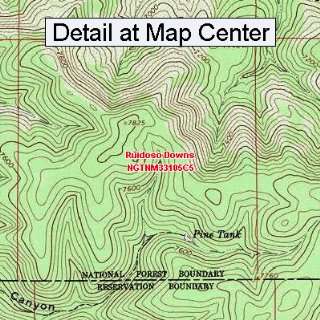   Map   Ruidoso Downs, New Mexico (Folded/Waterproof)