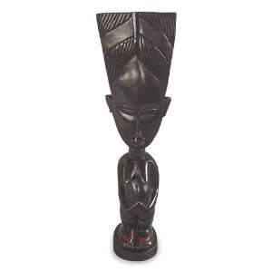  Cedar sculpture, Ashanti Princess