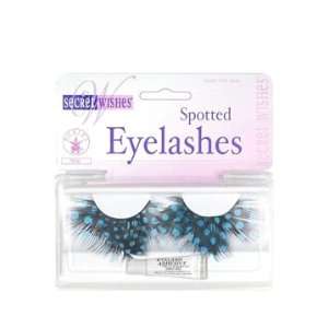    Teal Spotted Eyelashes, From Rubies