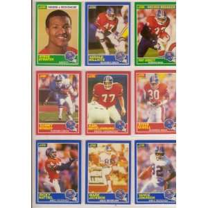  Denver Broncos 1989 Score Football Team Set (Steve Atwater 