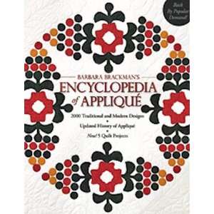  Barbara Brackmans Encyclopedia of Applique Arts, Crafts 