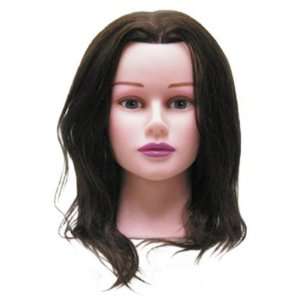  Hair Art Female Mannequin Light Skin 18 100% Human Hair 