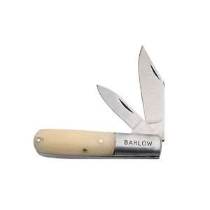  Barlow Bone Handle Double Blade Folding Knife Sports 