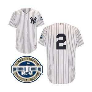  New York Yankees Authentic Derek Jeter Home Jersey w/2009 