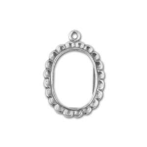    Sterling Silver Scalloped Oval Picture Frame Arts, Crafts & Sewing