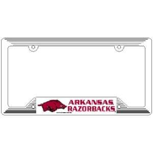  Arkansas Razorbacks License Plate Frame