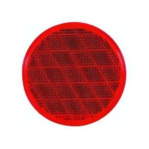  Optronics Inc Round Reflectors (3in.) , Color Red RE 21RS 