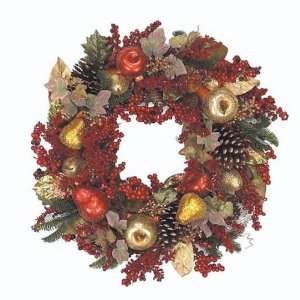  Apple Berry And Pear Wreath 20 Multi