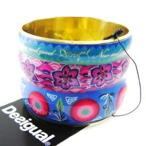  Bracelet french touch Desigual pink blue. Jewelry