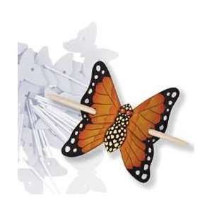  Butterfly Barrette Kit/pack of 25 n h102