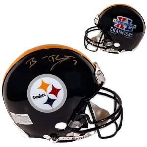  Mounted Memories Ben Roethlisberger Autographed Super Bowl 
