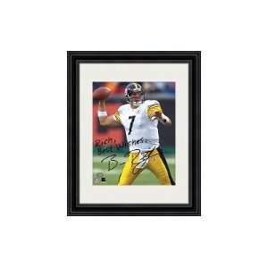  Roethlisberger Autographed Player Picture Sports 