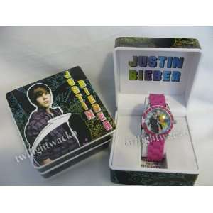  Justin Bieber Watch Pink Wristband Toys & Games