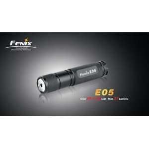 Fenix E05 R3 BLK Flashlight Mini Flashlight With Flood Beam Max 27 
