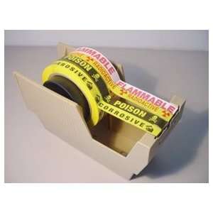   Lab Hazard Warning Labels with Dispenser, Refill Tape; Radioactive