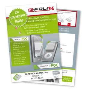 atFoliX FX Mirror Stylish screen protector for Rollei Movieline P5 