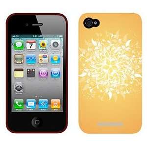  Leafy Bliss Orange on AT&T iPhone 4 Case by Coveroo 