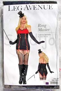 Adult Womens CIRCUS RINGMASTER Costume Sizes S to L 714718425115 