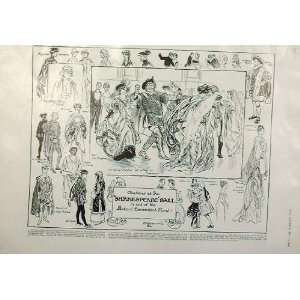    Shakespear Ball In Aid Actors Benevolent Fund 1905