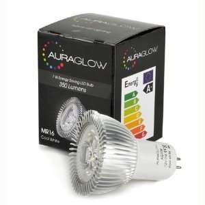 Auraglow 7 Watt LED 12v MR16 Light Bulb, Cool White, 50 