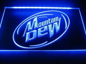 Mountain Dew Logo Beer Bar Pub Store Neon Light Sign LED Neon W1601 