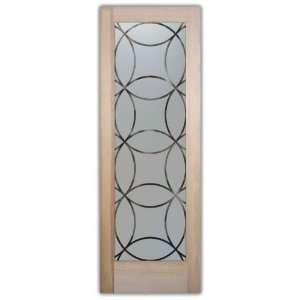   Doors Glass French Frosted Glass Door 2/0 x 6/8 1 3/8 Thick Wooden