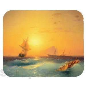  Shipping Off of the Rock of Gibraltar Mouse Pad 