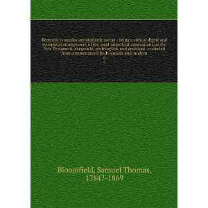   and modern. 6 Samuel Thomas, 1784? 1869 Bloomfield  Books