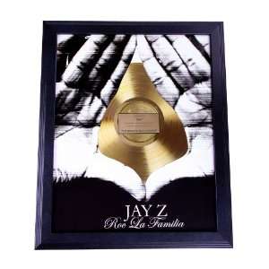  Jay Z The Dynasty Roc La Familia Gold Record Award non 