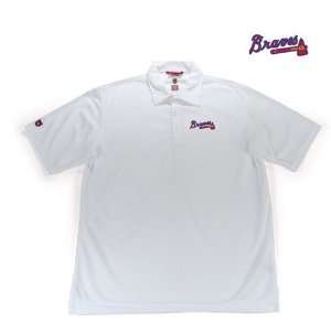  Atlanta Braves MLB Excellence Polo Shirt (White) Sports 