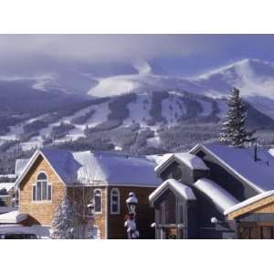  Town with Ski Area in Background, Breckenridge, CO 