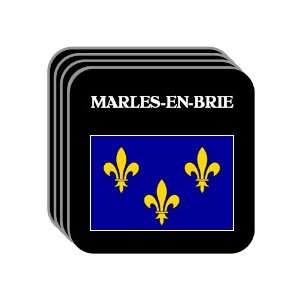  Ile de France   MARLES EN BRIE Set of 4 Mini Mousepad 
