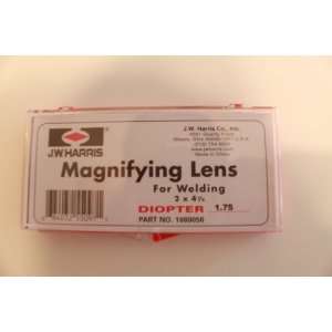   Magnifying Lens. For Welding. Size 2x 4 1/4.diopter 1.75 Home