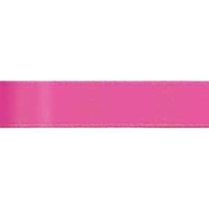  Single Face Satin Ribbon 3/8 Wide 18 Feet Hot Pin