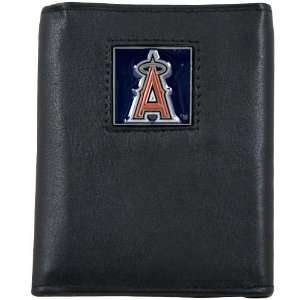  Los Angeles Angels of Anaheim Black Tri Fold Leather 