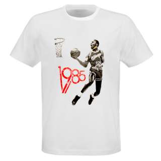 Michael Jordan 1985 Basketball Retro T Shirt  