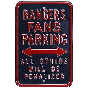 Authentic Street Signs New York Rangers Penalized Street Sign  