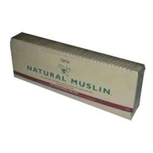  GiGi Natural Muslin 100 Strips Beauty