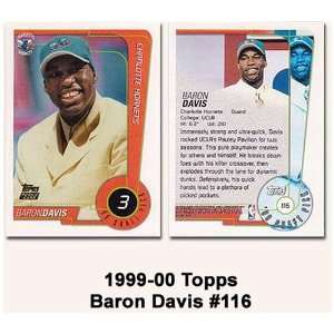  Burbank Sportscards New Orleans Hornets Baron Davis 1999 