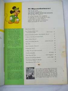 Vintage Walt Disneys Mickey Mouse Club Magazine Spring 1956  