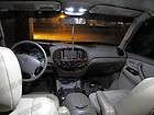 White SMD LED Interior Lights 05 06 Toyota Tundra 4 Door Extended Cab