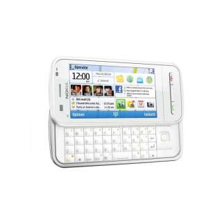 Nokia C6 White Quadband 3G HSDPA GPS Unlocked Phone  