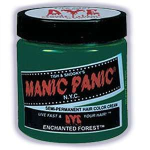   Panic Semi Permanent Hair Color Cream Enchanted Forest 4 Oz Beauty